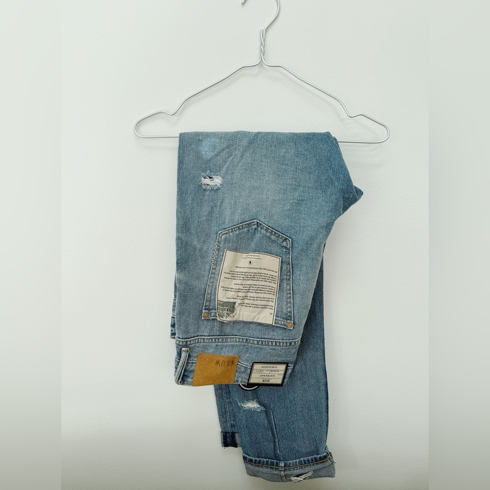 NWT NEUW Denim Sister Ray 11R 29:32 Slim Slouch Denim